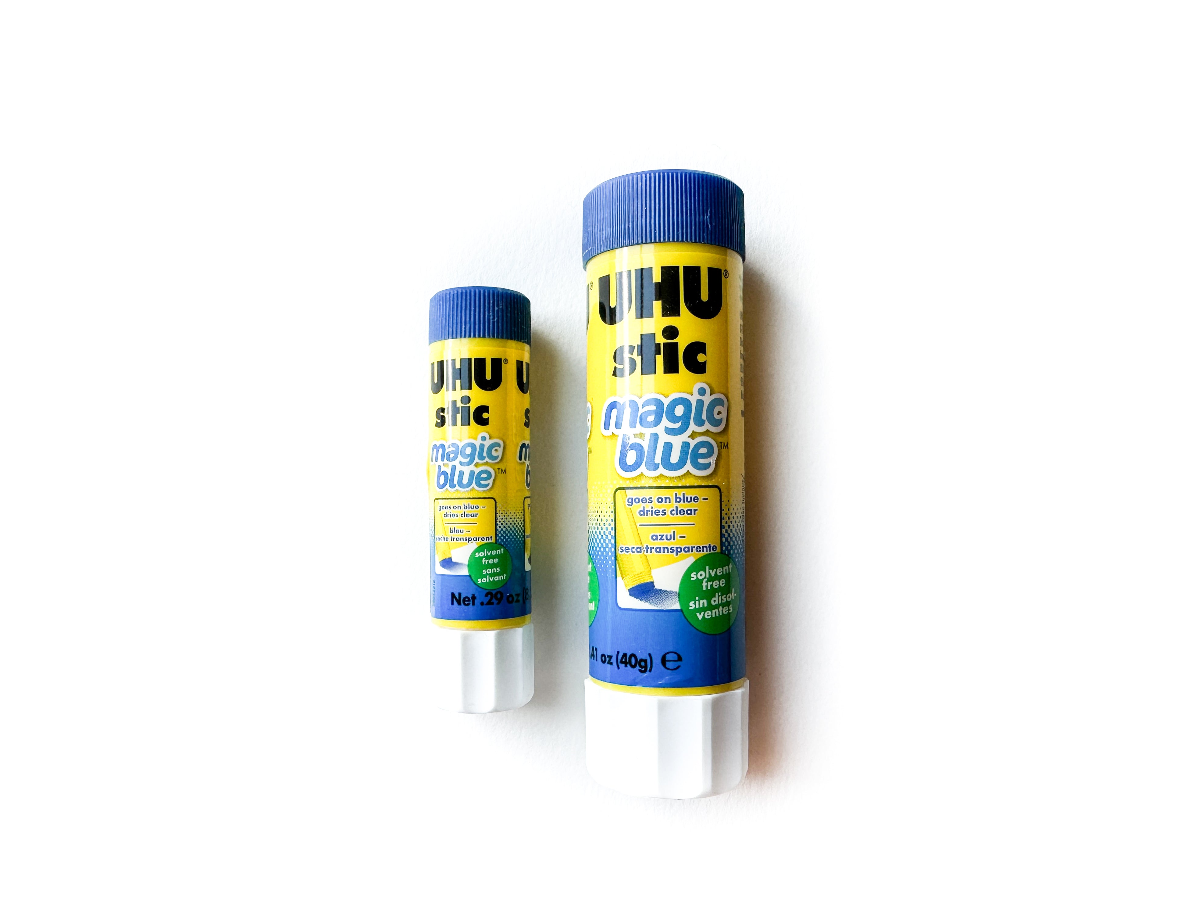 Glue Stick, Various Sizes – Greenleaf & Blueberry